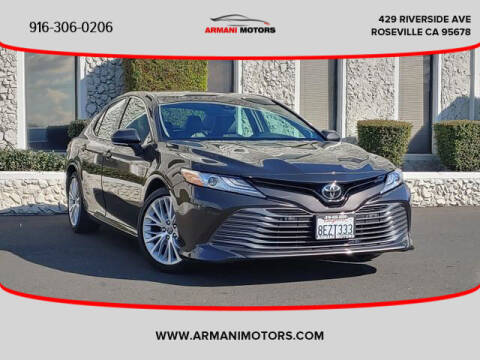 2018 Toyota Camry for sale at Armani Motors in Roseville CA