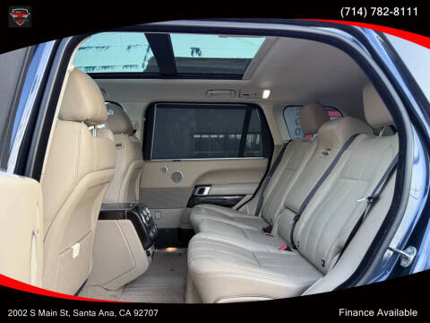 2016 Land Rover Range Rover Supercharged LWB