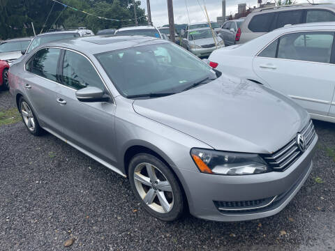 2013 Volkswagen Passat for sale at Trocci's Auto Sales in West Pittsburg PA