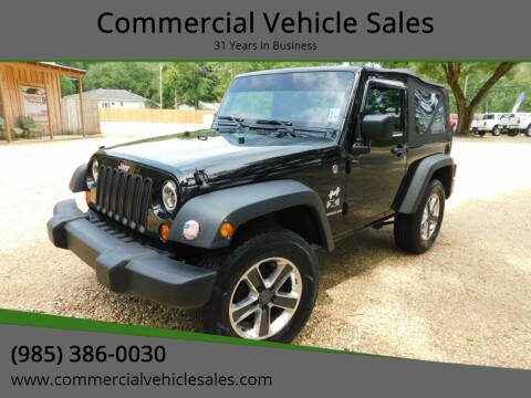 Jeep Wrangler For Sale in Ponchatoula, LA - Commercial Vehicle Sales