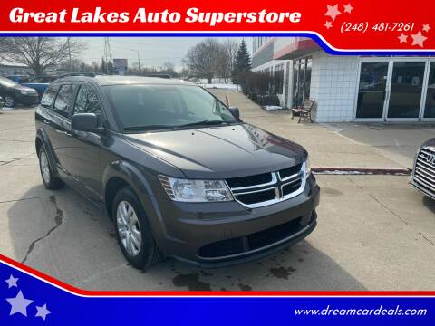 2016 Dodge Journey for sale at Great Lakes Auto Superstore in Waterford Township MI