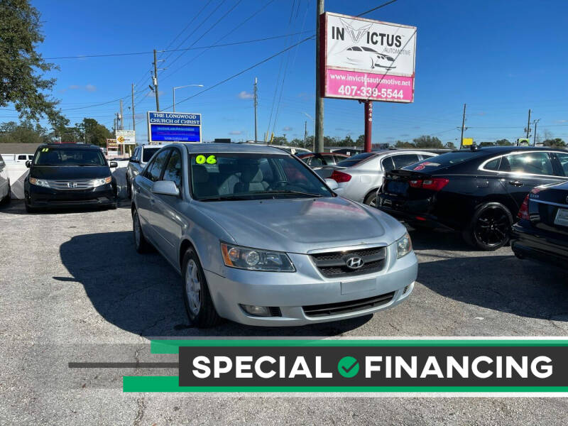 2006 Hyundai Sonata for sale at Invictus Automotive in Longwood FL