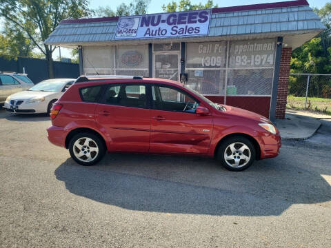 2005 Pontiac Vibe for sale at Nu-Gees Auto Sales LLC in Peoria IL