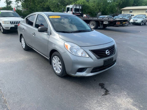 2014 Nissan Versa for sale at Auto Solution in San Antonio TX