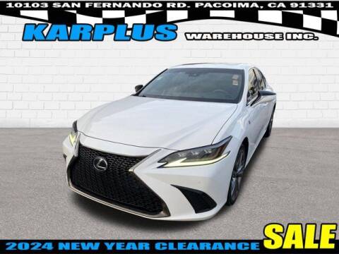 2019 Lexus ES 350 for sale at Karplus Warehouse in Pacoima CA