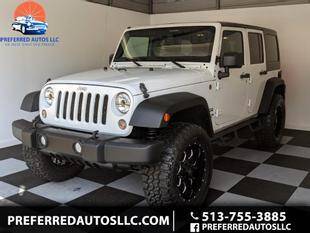 2015 Jeep Wrangler Unlimited for sale at Preferred Autos LLC in West Chester OH