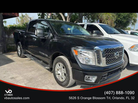2019 Nissan Titan for sale at V & B Auto Sales in Orlando FL