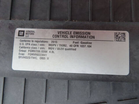 2015 Chevrolet Express 2500