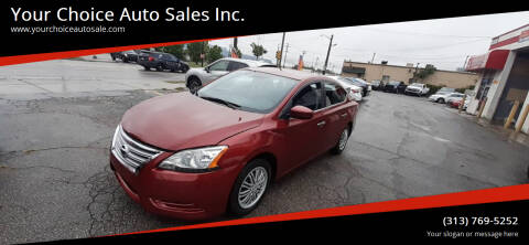 2015 Nissan Sentra for sale at Your Choice Auto Sales Inc. in Dearborn MI