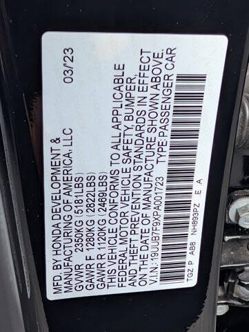 2023 Acura TLX SH-AWD Type S w/Perf. Wheel+Tire