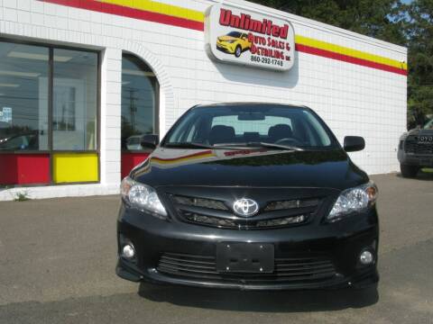 2013 Toyota Corolla for sale at Unlimited Auto Sales & Detailing, LLC in Windsor Locks CT