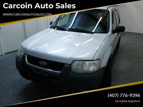 2003 Ford Escape for sale at Carcoin Auto Sales in Orlando FL