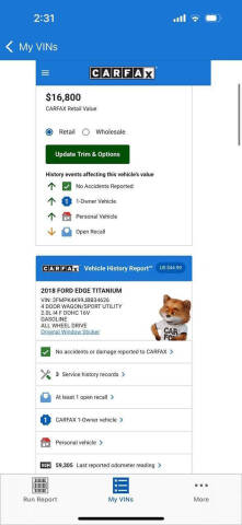 2018 Ford Edge Titanium