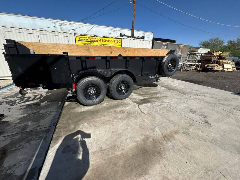 2025 Black Hawk 16x83 Low Side Dump Trailer DT