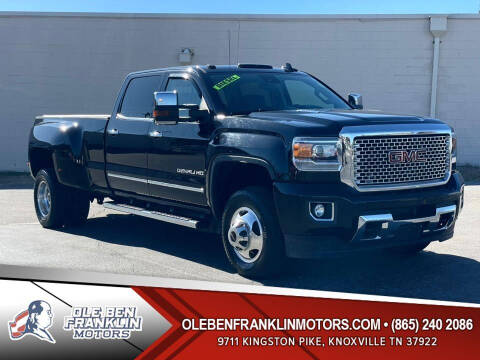 2016 GMC Sierra 3500HD for sale at Ole Ben Franklin Motors KNOXVILLE - Diesel Den in Knoxville TN