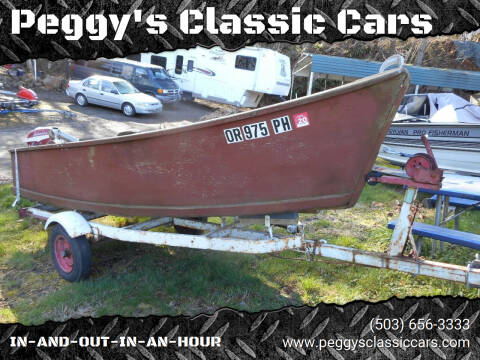 1960 Kiwanda Dory for sale at Peggy's Classic Cars in Oregon City OR