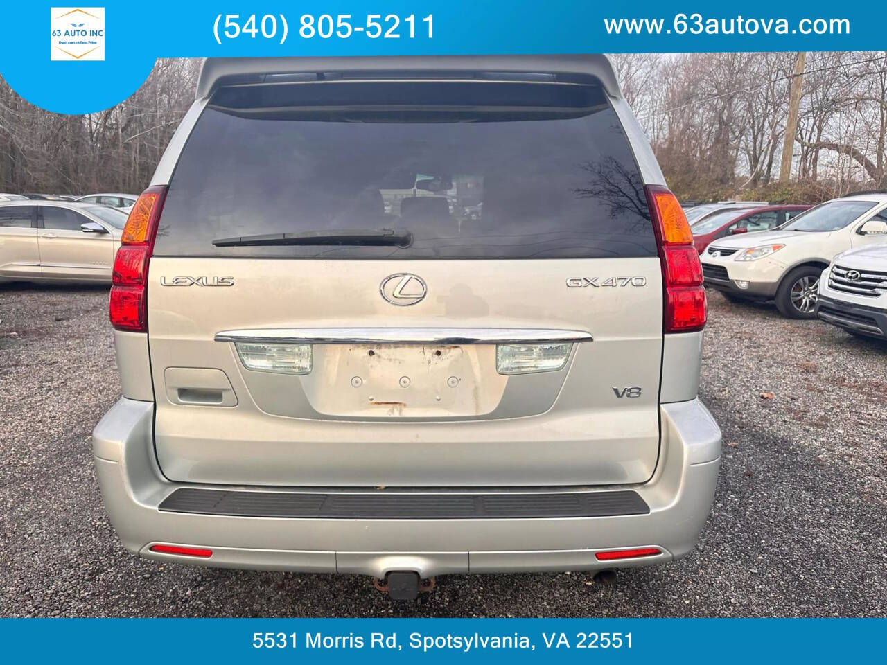 2003 Lexus GX 470 for sale at 63 Auto Inc in Spotsylvania, VA