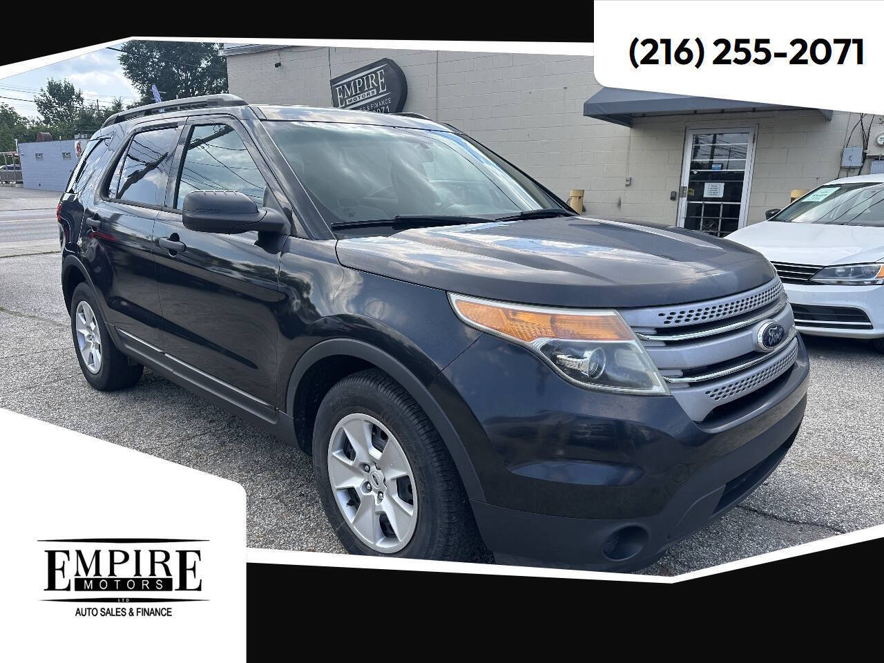 Black 2014 Ford Explorer Base Base 4dr SUV 1