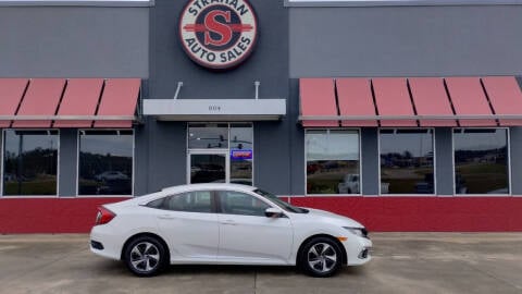 2019 Honda Civic for sale at Strahan Auto Sales Petal in Petal MS