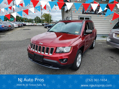 2015 Jeep Compass for sale at NJ Auto Pros in Tinton Falls NJ