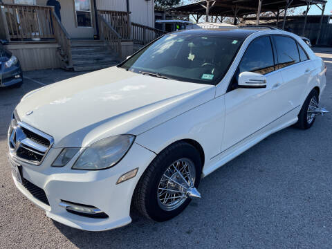 2012 Mercedes-Benz E-Class for sale at OASIS PARK & SELL in Spring TX