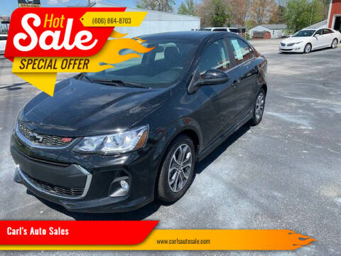 2019 Chevrolet Sonic for sale at Carl's Auto Sales in London KY