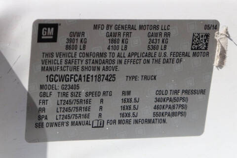 2014 Chevrolet Express 2500