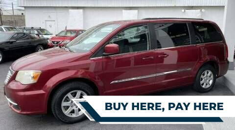 2012 Chrysler Town and Country for sale at 599Down - Everyone Drives in Runnemede NJ