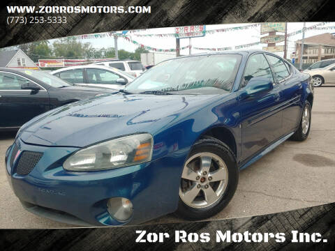 2006 Pontiac Grand Prix for sale at Zor Ros Motors Inc. in Melrose Park IL