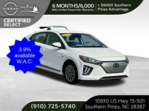 2020 Hyundai Ioniq Electric for sale at PHIL SMITH AUTOMOTIVE GROUP - Pinehurst Nissan Kia in Southern Pines NC