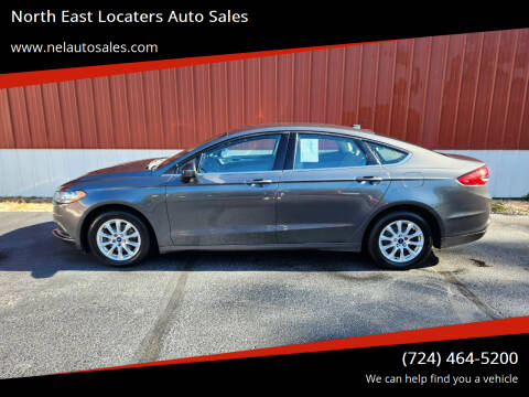 2017 Ford Fusion for sale at North East Locaters Auto Sales in Indiana PA