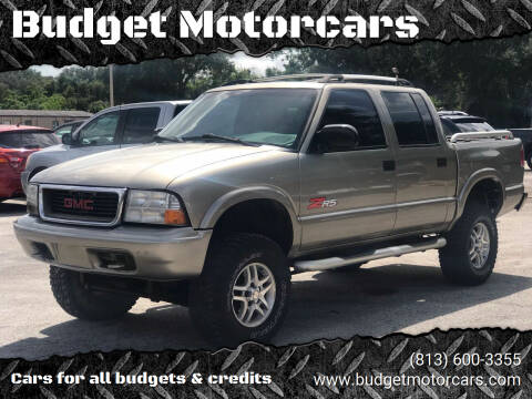 2003 GMC Sonoma for sale at Budget Motorcars in Tampa FL