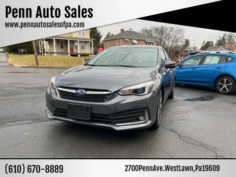 2021 Subaru Impreza for sale at Penn Auto Sales in West Lawn PA