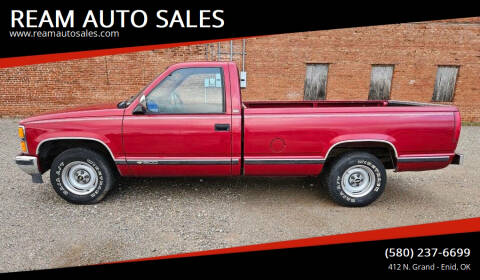 1991 Chevrolet C/K 1500 Series for sale at REAM AUTO SALES in Enid OK