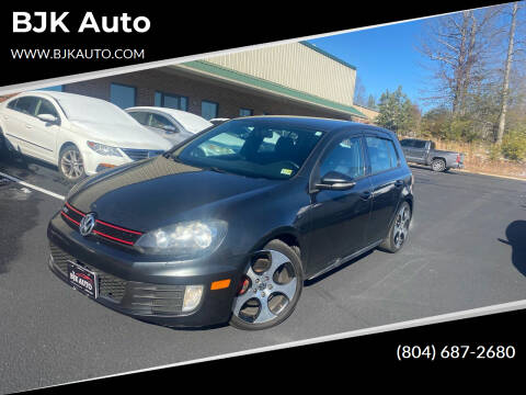 2012 Volkswagen GTI for sale at BJK Auto in Oilville VA