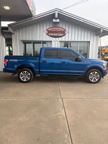 2018 Ford F-150 for sale at Motorsports Unlimited in McAlester OK