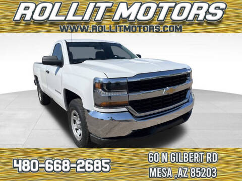 2018 Chevrolet Silverado 1500 for sale at Rollit Motors in Mesa AZ