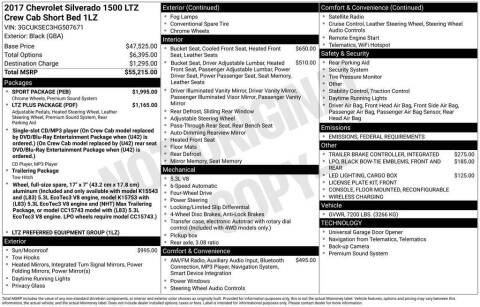 2017 Chevrolet Silverado 1500