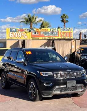 2019 Jeep Grand Cherokee for sale at DEL CORONADO MOTORS in Phoenix AZ