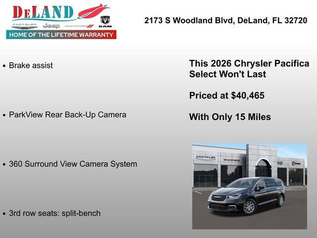 2026 Chrysler Pacifica Select