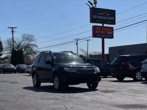 2011 Subaru Forester for sale at MD Financial Group LLC in Warren MI