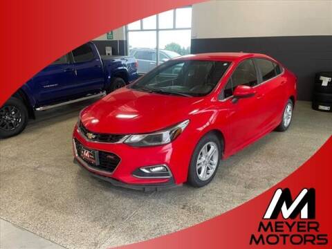 2018 Chevrolet Cruze for sale at Meyer Motors in Plymouth WI