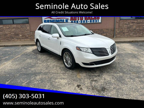 2017 Lincoln MKT for sale at Seminole Auto Sales in Seminole OK
