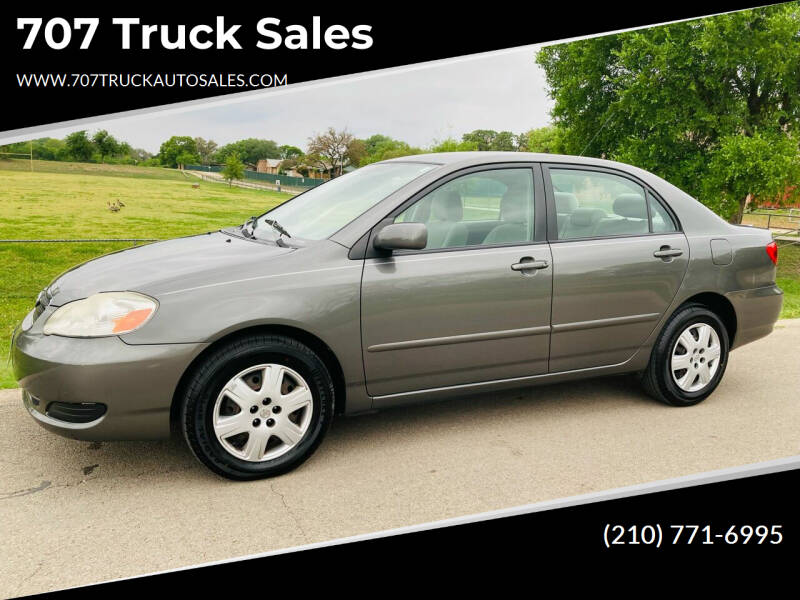 2008 Toyota Corolla for sale at BRACKEN MOTORS in San Antonio TX