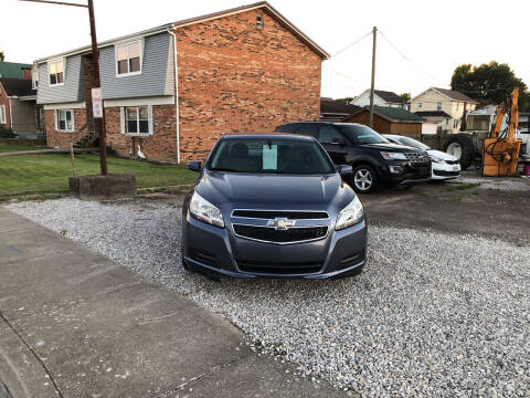 2013 Chevrolet Malibu for sale at ADKINS PRE OWNED CARS LLC in Kenova WV