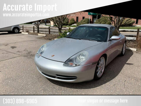 2001 Porsche 911 for sale at Accurate Import in Englewood CO