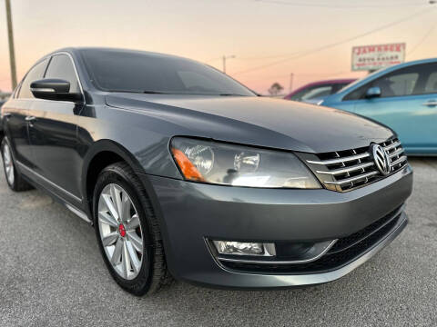 2013 Volkswagen Passat for sale at Jamrock Auto Sales of Panama City in Panama City FL