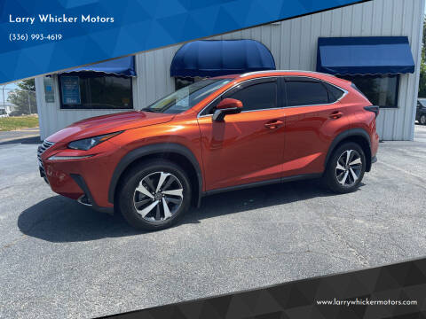 2020 Lexus NX 300 for sale at Larry Whicker Motors in Kernersville NC
