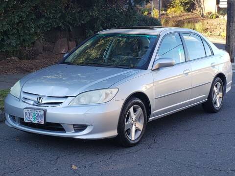 2005 Honda Civic for sale at KC Cars Inc. in Portland OR