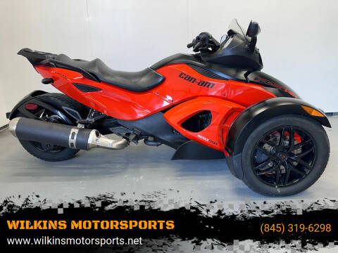 2012 Can-Am Spyder RS-S SE5 for sale at WILKINS MOTORSPORTS in Brewster NY